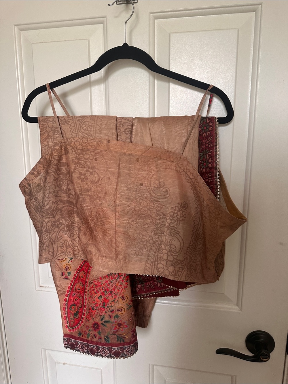 Pakistani clothes- Saira Rizwan- 4 piece silk outfit - Picture 6 of 11